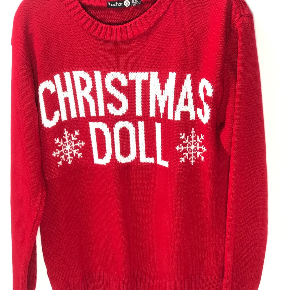 “Christmas doll” Christmas sweater